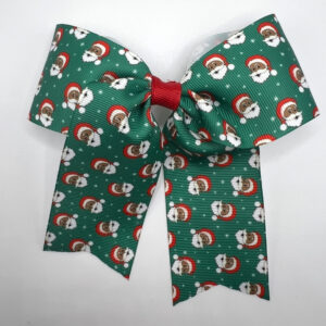 Santa Cheer Bow
