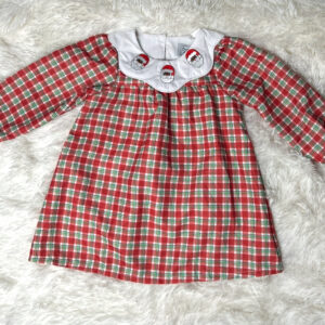 Santa Plaid Dress